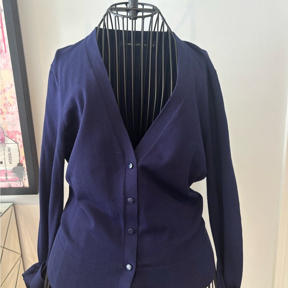 Karen Millen Deep Navy Knit Cardigan